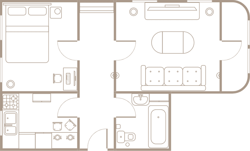 Multiple Apartments 2 x