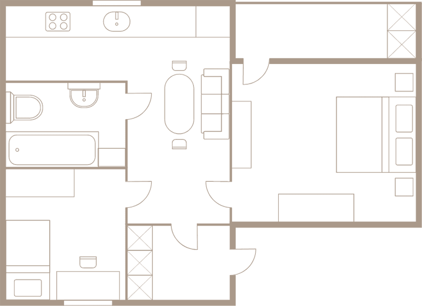Multiple Apartments 5 x